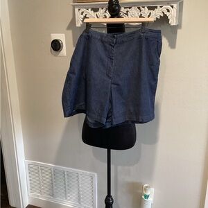 EUC - Venezia - Women's Blue Denim Shorts - Size 22w!!!